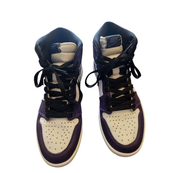 Size Men's 7.5 - Jordan 1 Retro OG High Court Purple 2.0 555088-500 - Picture 4 of 7